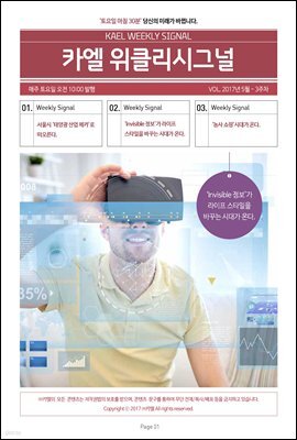 카엘 위클리시그널(KAEL WEEKLY SIGNAL)2017_05월3주차