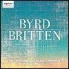 Choir of Jesus College Cambridge 버드에서 브리튼까지: 합창 작품집 - 캠브리지 지저스 칼리지 합창단, 마크 윌리엄스 (Britten & Byrd)