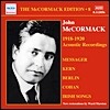 존 맥코맥 에디션 8집 : 1918-1920 어쿠스틱 레코딩스 (The McCormack Edition Volume 8)