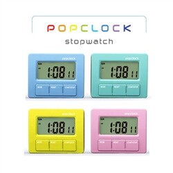 [알앤비]팝클락/popclock/타이머/스톱워치/스터디메이트/스마트플러스/알람시계/탁상시계
