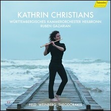 Kathrin Christians 펠트 / 바인베르크: 플루트 협주곡 / 테오도라키스: 아다지오 - 카트린 크리스티안스 (Jindrich Feld / Weinberg: Flute Concertos / Theodorakis: Adagio)