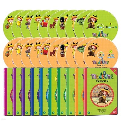  [Summer Sale 60% +  피터팬 10종 DVD증정]매들라인 Madeline 2집 20종세트