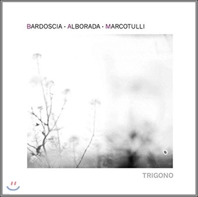Marco Bardoscia / Quartetto Alborada / Rita Marcotulli - Trigono (마르코 바르도시아, 콰르테토 알보라다, 리타 마르코툴리 - 삼각형)
