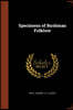 Specimens of Bushman Folklore