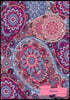 Notes: Pretty Paisley Notebook/Journal in Bright Pink Pattern: Lined Journal/Notebook with 100 Pages for Writing, Drawing or