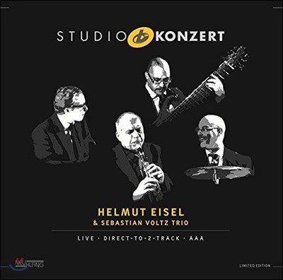 Helmut Eisel & Sebastian Voltz Trio - Studio Konzert 헬무트 아이젤 & 제바스티안 볼츠 트리오 - 스튜디오 콘서트 [Limited Edition LP]