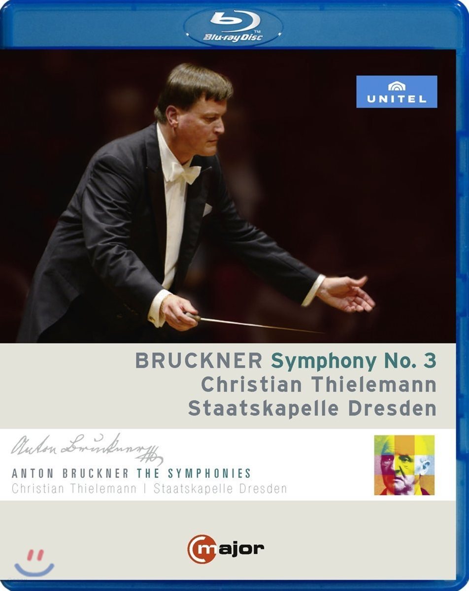 Christian Thielemann 브루크너: 교향곡 3번 &#39;바그너&#39; [1877년 판본] - 슈타츠카펠레 드레스덴, 크리스티안 틸레만 (Bruckner: Symphony No.3) [블루레이]
