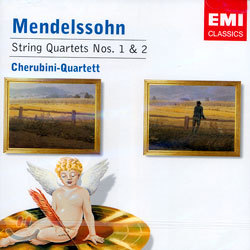 Mendelssohn : String Quartets Nos.1 & 2 : Cherubini-Quartett