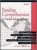 Reading Comprehension in Varied Subject Matter Book 6