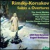 Evgeny Svetlanov 림스키-코르사코프: 모음곡과 서곡 - 눈 아가씨, 황금 닭, 러시아 부활제 외 (Rimsky-Korsakov: Suites & Overtures - Snow Maiden, Golden Cockerel, Russian Easter Festival)