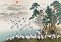 백학도 (PLP1366/1000조각 액자세트/51x73.5cm)