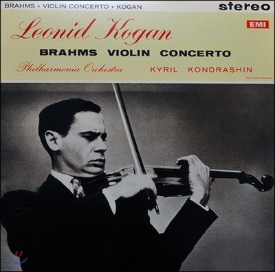 Leonid Kogan 브람스: 바이올린 협주곡 - 레오니드 코간 (Brahms: Violin Concerto Op.77) [LP]