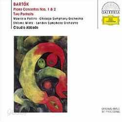 Bartok : Piano Concerto Nos.1 &amp; 2ㆍ2 Portraits : PolliniㆍMintzㆍAbbado