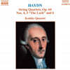 Kodaly Quartet 하이든: 현악 사중주 4-6번 (Haydn: String Quartets Op.64 Nos. 4, 5 'The Lark', 6)