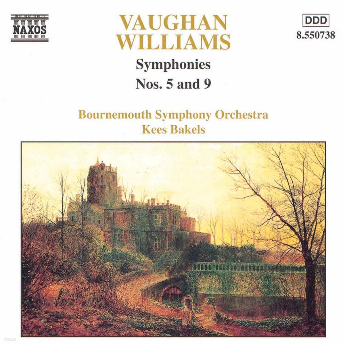 Kees Bakels 본 윌리엄스: 교향곡 5, 9번 (Ralphs Vaughan Williams: Symphonies Nos. 5, 9) 