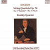 Kodaly Quartet 하이든: 현악 사중주 4번 "일출", 5, 6번 (Haydn: String Quartets Op.76 No.4 'Sunrise', Nos. 5, 6)