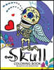 Cute Skull Coloring Book Relaxation and Mindfulness