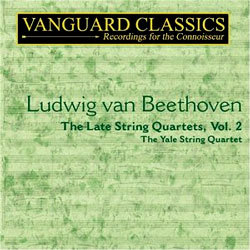 Beethoven : Late String Quartets Vol.2 : The Yale String Quartet