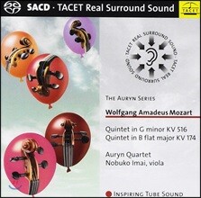 Auryn Quartet 모차르트: 현악 오중주 KV516, KV174 - 아우린 사중주단, 노부코 이마이 (Mozart: String Quintets)