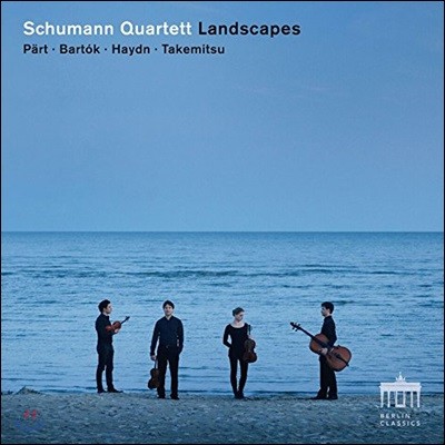 Schumann Quartett 하이든: 현악 사중주 '일출' / 다케미츠: 풍경 / 바르톡: 사중주 2번 / 패르트: 프라트레스 - 슈만 콰르텟 (Landscapes - Haydn / Arvo Part / Bartok / Takemitsu)