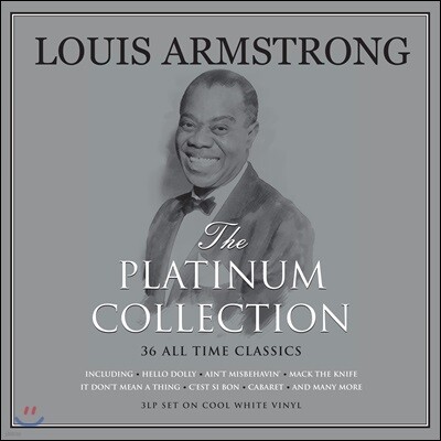 Louis Armstrong (루이 암스트롱) - The Platinum Collection [화이트 컬러 3LP]