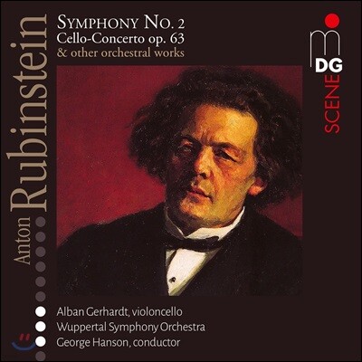 George Hanson 안톤 루빈스타인: 첼로 협주곡, 교향곡 2번 ‘바다’ 등 - 조지 핸슨, 부퍼탈 심포니 오케스트라 (Anton Rubinstein: Symphony 'Ocean', Cello Concerto Op.63 & Other Orchestral Works)