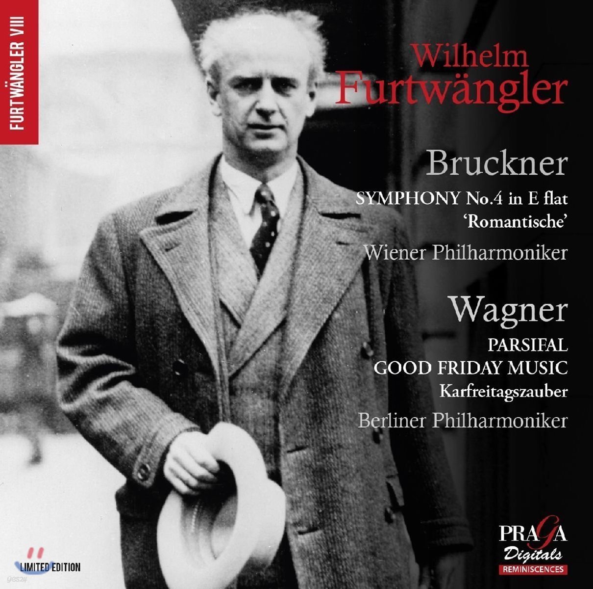Wilhelm Furtwangler 브루크너: 교향곡 4번 &#39;낭만적&#39; / 바그너: 파르지팔 ‘성 금요일 음악’ - 빌헬름 푸르트뱅글러, 빈 필, 베를린 필 (Bruckner: Romantic Symphony / Wagner: Parsifal Good Friday Music)