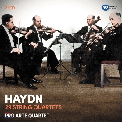 Pro Arte Quartet 하이든: 29개 현악 사중주 - 프로 아르테 콰르텟 (Haydn: String Quartets)