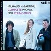 Jacques Thibaud String Trio 미요 / 마르티누: 현악 삼중주를 위한 작품 전곡 - 자크 티보 스트링 트리오 (Milhaud / Martinu: Complete Works for String Trio)