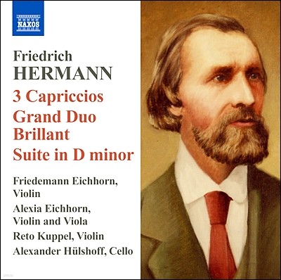 Friedemann Eichhorn 헤르만 / 아히흐호론: 2-3대의 바이올린을 위한 기교적 소품들 (Hermann: Capriccios Nos. 1-3 for Three Violins / Eichhorn: Variations for Two Violins) 