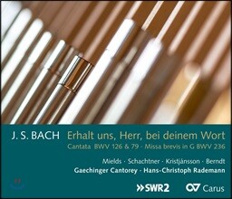 Hans-Christoph Rademann 바흐: 칸타타, 미사 브레비스 - 한스-크리스토프 라데만 (Erhalt Uns, Herr, bei Deinem Wort - J.S. Bach: Cantatas BWV126 &amp; 79, Missa Brevis BWV236)