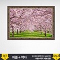 1000조각 직소퍼즐▶ 벚꽃+앤틱실버 액자세트 (PL1356s)