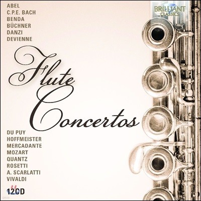 플루트 협주곡집 - 아벨 / C.P.E. 바흐 / 드비엔느 / 호프마이스터 / 스카를라티 / 벤다 / 크반츠 외 (Flute Concertos - Abel / C.P.E. Bach / Devienne / Hoffmeister / A. Scarlatti / Benda / Quantz)
