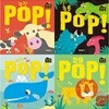 정글+공룡+바다+농장 POP! 묶음세트(전4권)(반대말 팝업 그림책)