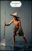 Notebook: Boy Catching Fish with a Spear: Journal Dot-Grid, Graph, Lined, Blank No Lined, Small Pocket Notebook Journal Diary, 1