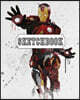 Sketchbook: Watercolor Iron man: 120 Pages of 8" x 10" Blank Paper for Drawing, Doodling or Sketching (Sketchbooks)