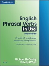 English Phrasal Verbs in Use Intermediate with Answers
