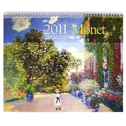 2011년 I.M.Tart 모네 명화 벽걸이 캘린더