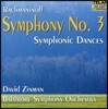 David Zinman 라흐마니노프: 교향곡 3번, 교향곡 무곡 - 데이비드 진먼, 볼티모어 교향악단 (Rachmaninov: Symphony No.3, Symphonic Dances)