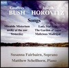 Susanna Fairbairn 죠프리 부시 / 조셉 호로비츠: 가곡집 - 수잔나 페어베언, 매튜 셸호른 (Geoffrey Bush / Joseph Horovitz: Songs)