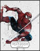Notebook: Spiderman v.3: Notebook Journal Diary, 120 Lined pages, 8" x 10"