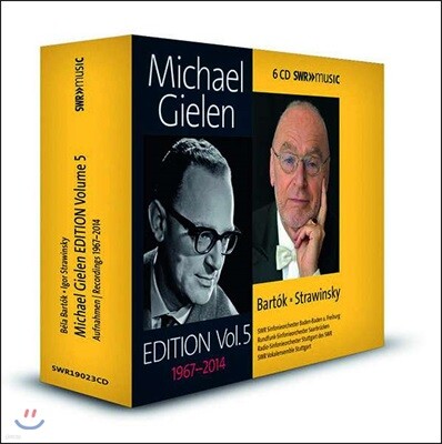 미하엘 길렌 에디션 5집 - 바르톡 / 스트라빈스키 (Michael Gielen Edition Vol. 5 1967-2014 Bartok & Stravinsky)