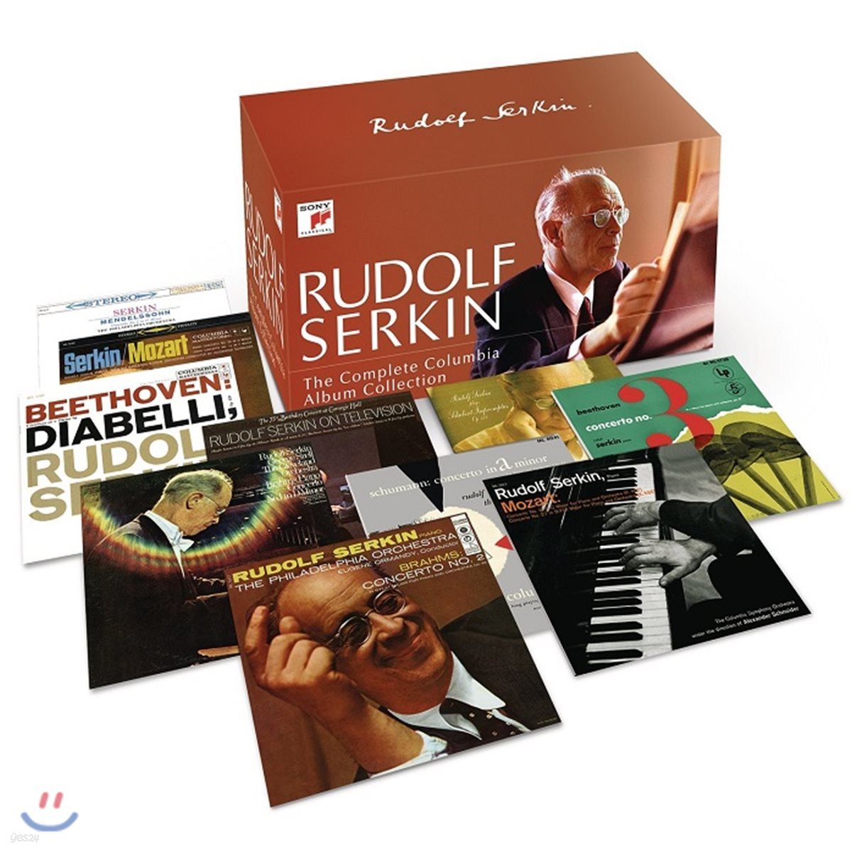 루돌프 제르킨 - 콜럼비아 앨범 컬렉션 75CD 박스세트 전집 (Rudolf Serkin - The Complete Columbia Album Collection)