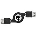 [다린] USB 암-암 연장 케이블 릴타입 80cm