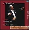 Wolfgang Sawallisch 볼프강 자발리쉬 1983년 빈 필하모닉 공연 실황 - 브루크너: 교향곡 9번 / 모차르트: 교향곡 39번 (Mozart: Symphony No.39 / Bruckner: Symphony No.9) [2 LP]