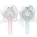 큐릭 큐티파스텔 휴대용 미니선풍기 USB 2600mA