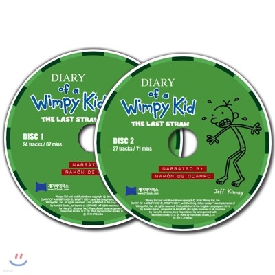 Diary of a Wimpy Kid #3 : The Last Straw (Audio CD)