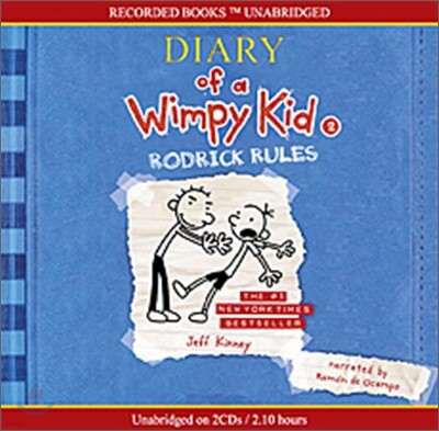 Diary of a Wimpy Kid #2 : Rodrick Rules (Audio CD)