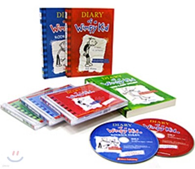 Diary of a Wimpy Kid 3종 세트 (Book & CD)