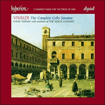David Watkin 비발디: 첼로 소나타 전곡집 (Vivaldi: Cello Sonatas Nos. 1-9, RV39-47)
